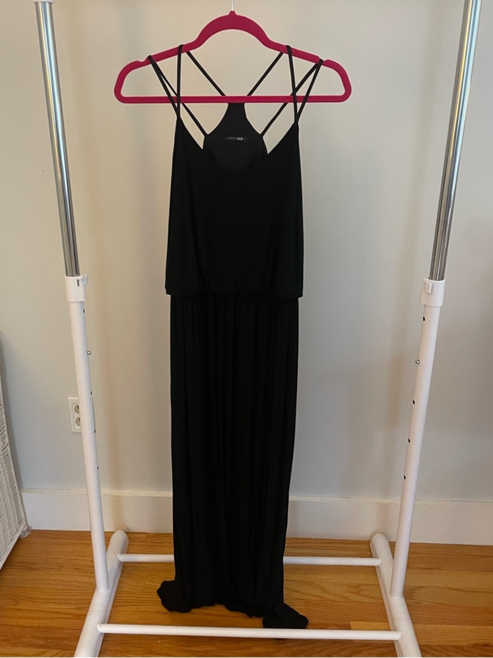 Papermoon Black Racerback Maxi Dress